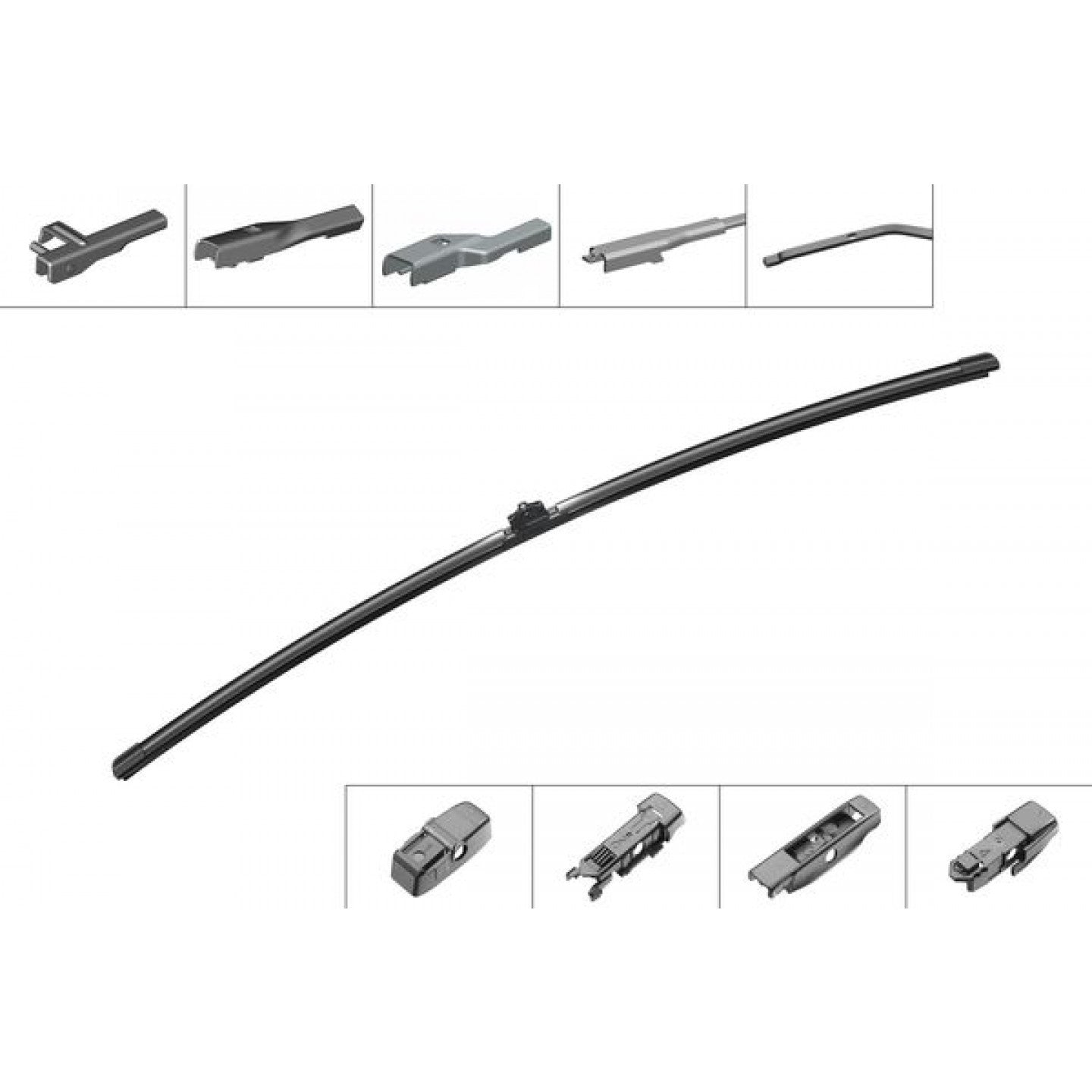 Bosch AeroTwin Front Wiper Blade only for Premium Cars compatible for Audi, BMW, Mercedes, Porsche, Jaguar, Volvo and more