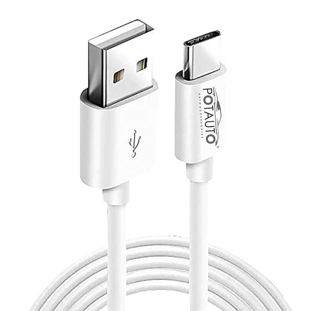 Potauto charging cable USB to Type C Cable
