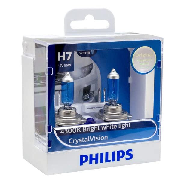 Philips H7 12V Halogen Light For Car, Headlight bulb , Pack of 1 - VTL WORLD