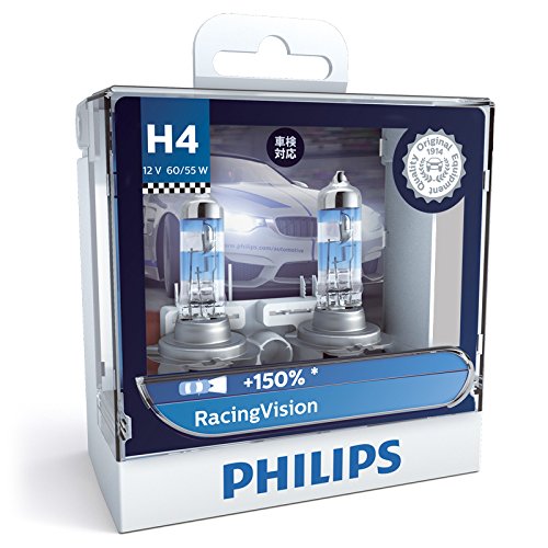 Philips H4 12V P43T Base Halogen Headlight bulb for car - VTL WORLD