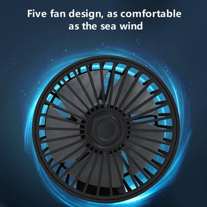 Potauto Double Head Car Fan, 12V 360 Degree Adjustable Small Size 2 Speed Cooling all Vehicle Fan - CPAFNTW12V716 - VTL WORLD