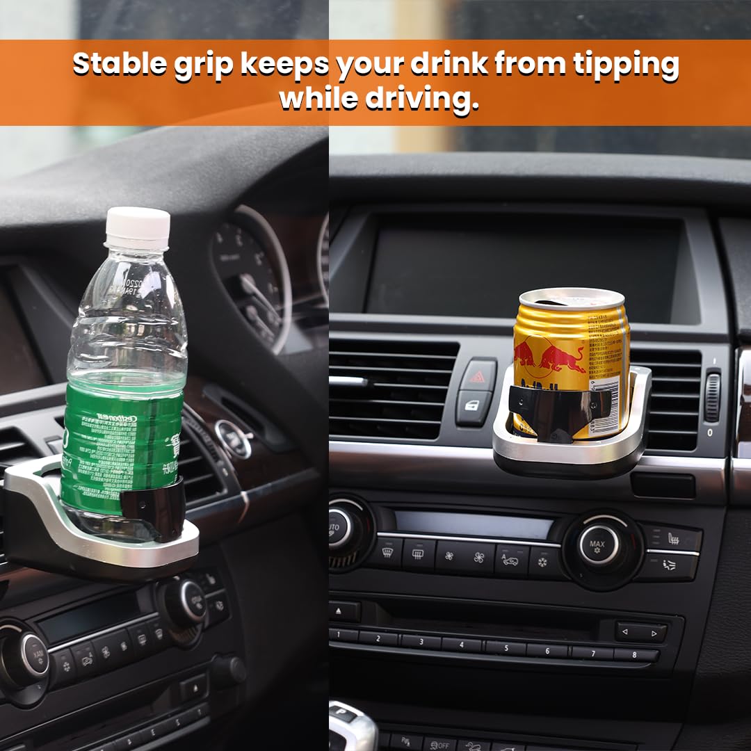 Car Air VENT DRINK HOLDER | Universal Clip-On Cup Holder for Every Car
