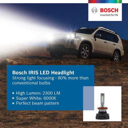 Bosch Iris Led Retrofit Head Light |Set of 2 Led Bulb For Car - VTL WORLD