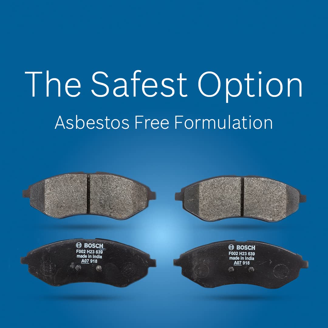 Bosch F002H600408F8 All Weather Performance Front Brake Pad for GM Tavera (Set of 4) - VTL WORLD