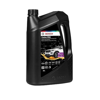 Bosch Fusion PRO 5W-30 API SP:SAE Fully Synthetic Engine Oil for Cars (3 L) | High Performance | Meets ACEA C2, C3 & ILSAC GF-6A Standards