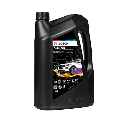 Bosch Fusion PRO 5W-30 API SP:SAE Fully Synthetic Engine Oil for Cars (3 L) | High Performance | Meets ACEA C2, C3 & ILSAC GF-6A Standards