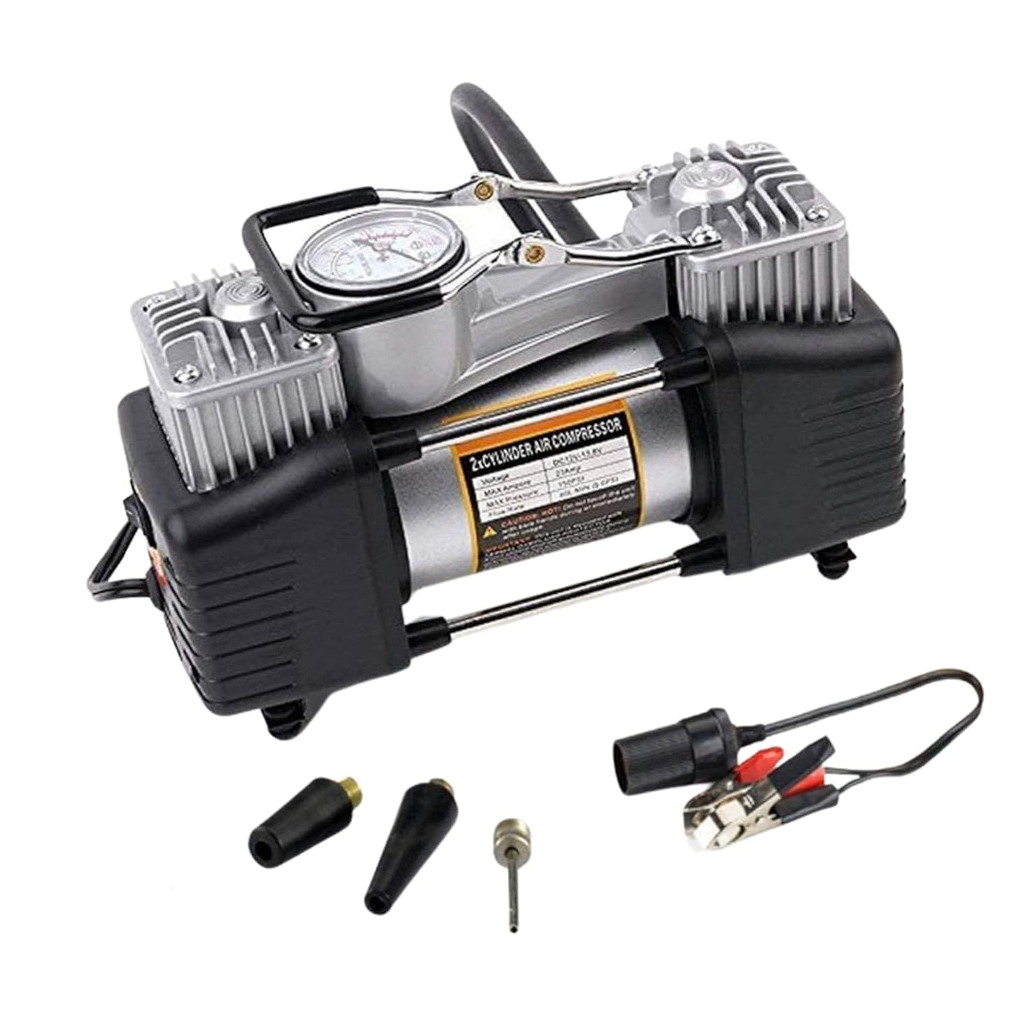 Potauto Tyre Inflator with for Car | Trucks | Motorbikes | Vehicles | Football - VTL WORLD