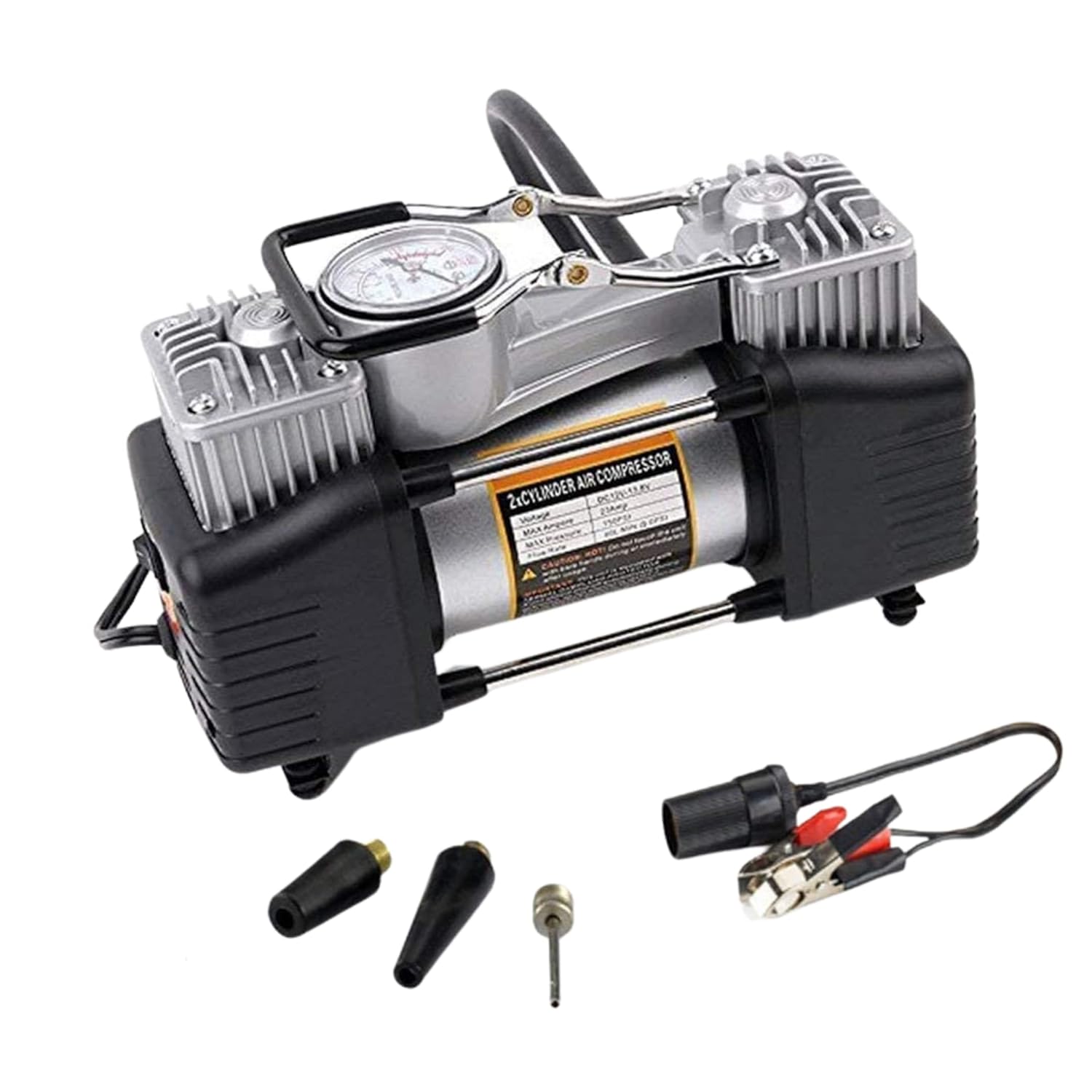 Potauto Tyre Inflator with for Car | Trucks | Motorbikes | Vehicles | Football - VTL WORLD