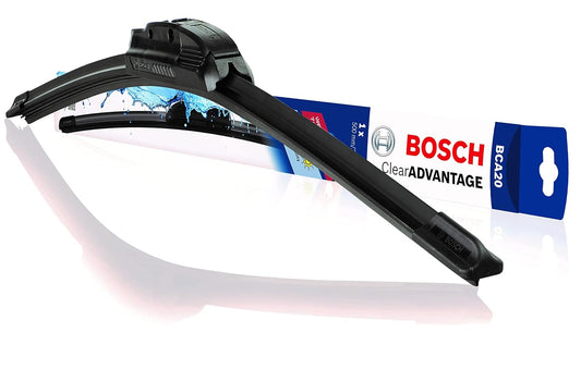 Bosch CLEAR Advantage frameless Wiper Blades (Single) | High Performance flat Wiper Blades - VTL WORLD