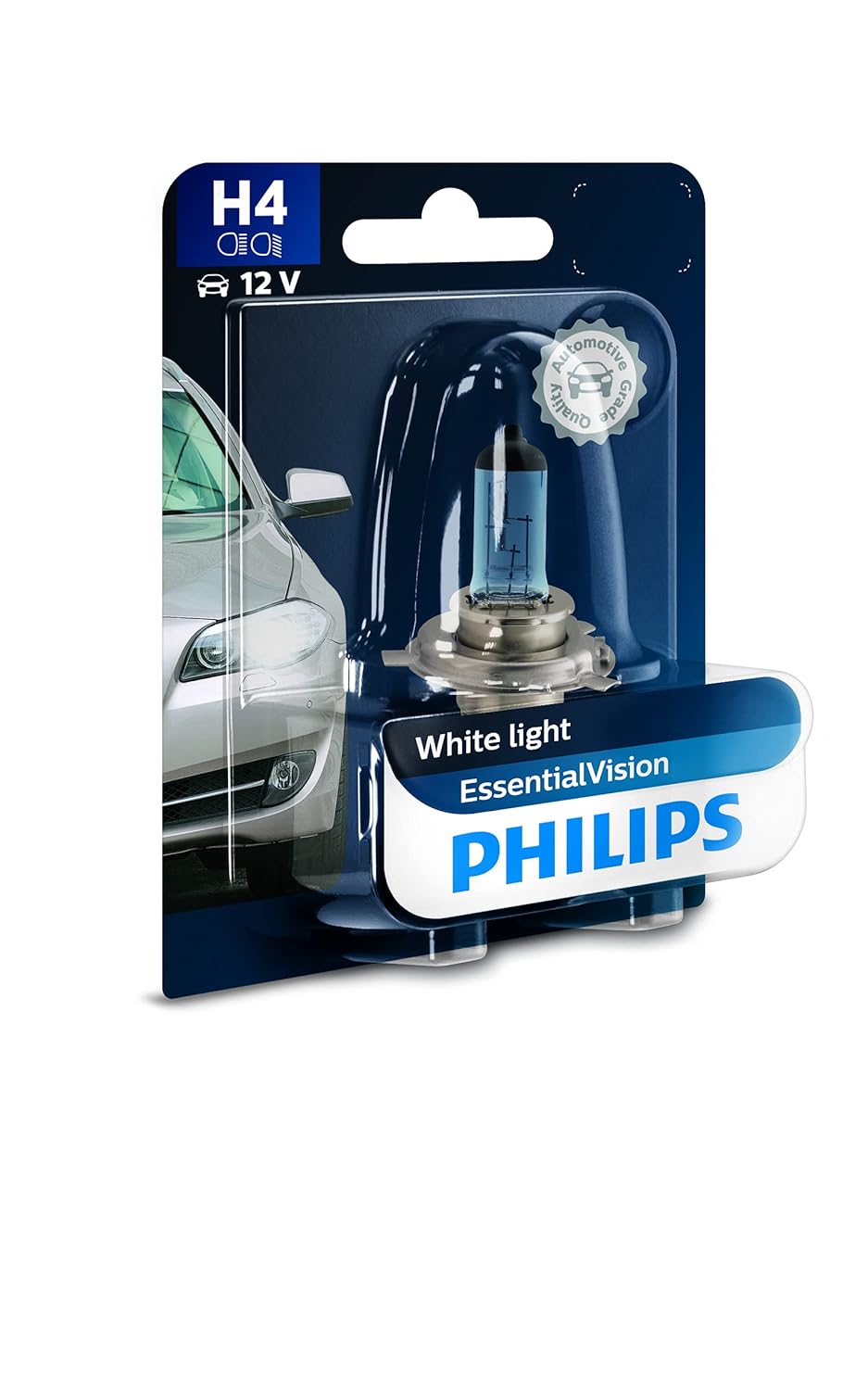 Philips H4 12V P43T Base Halogen Headlight bulb for car - VTL WORLD