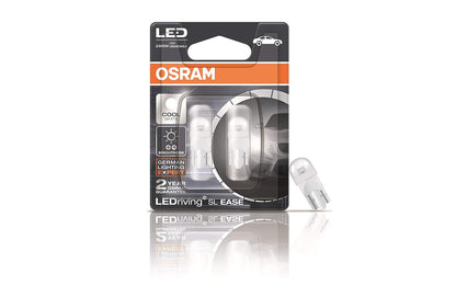 Osram LED T10 2825DW-02B Parking Lamp (12V, 1W) for All Models (White) - VTL WORLD