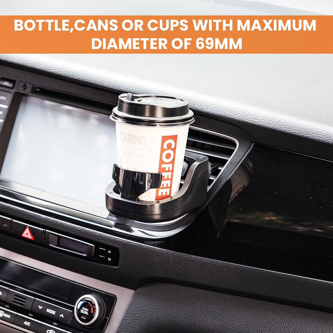 Car Air VENT DRINK HOLDER | Universal Clip-On Cup Holder for Every Car