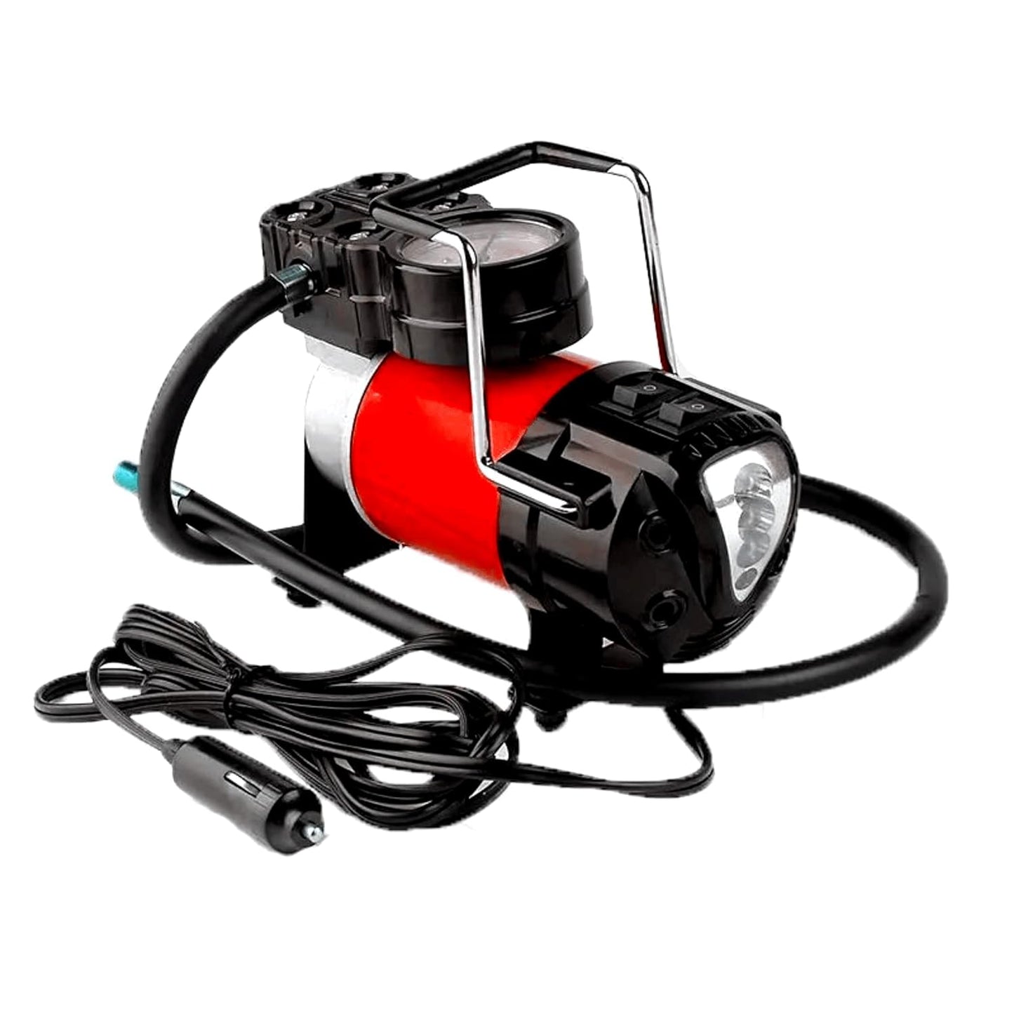 Potauto Tyre Inflator with for Car | Trucks | Motorbikes | Vehicles | Football - VTL WORLD