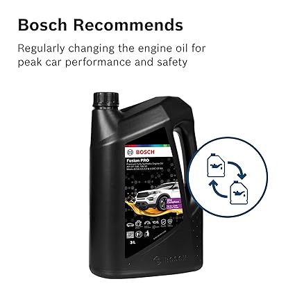 Bosch Fusion PRO 5W-30 API SP:SAE Fully Synthetic Engine Oil for Cars (3 L) | High Performance | Meets ACEA C2, C3 & ILSAC GF-6A Standards