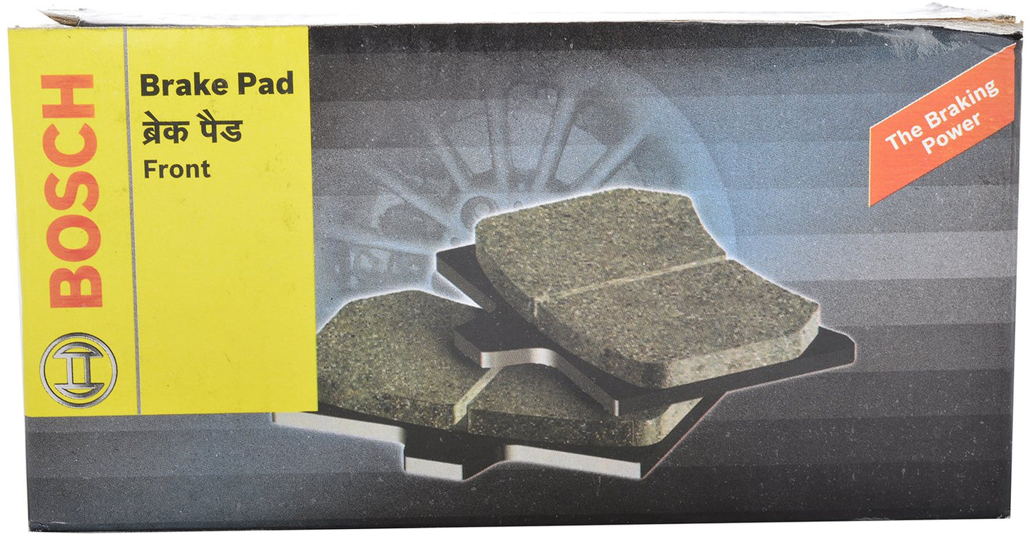 Bosch F002H600408F8 All Weather Performance Front Brake Pad for GM Tavera (Set of 4) - VTL WORLD