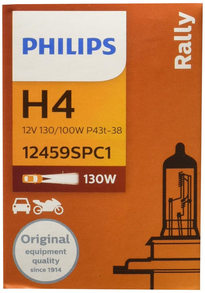 Philips H4 12V P43T Base Halogen Headlight bulb for car - VTL WORLD