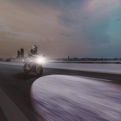 Osram LEDriving HEADLIGHT for bikes HS1 7285CW 5/6W 12V PX43T Blister Pack, Cool White - VTL WORLD