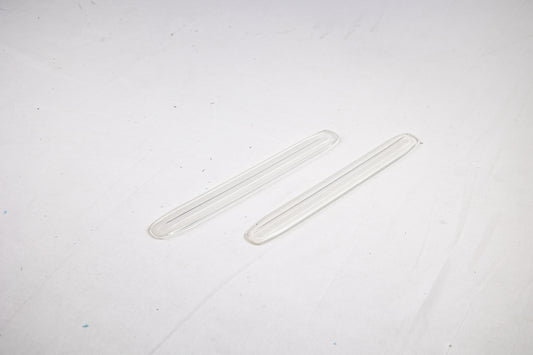 Potauto Car Bumper Protector Strip | 2PCS Universal Front & Rear Bumper Guard | Anti-Scratch, Shock-Absorbing Rubber Strip | Car Exterior Protection Accessories