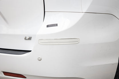 Potauto Car Bumper Protector Strip | 2PCS Universal Front & Rear Bumper Guard | Anti-Scratch, Shock-Absorbing Rubber Strip | Car Exterior Protection Accessories