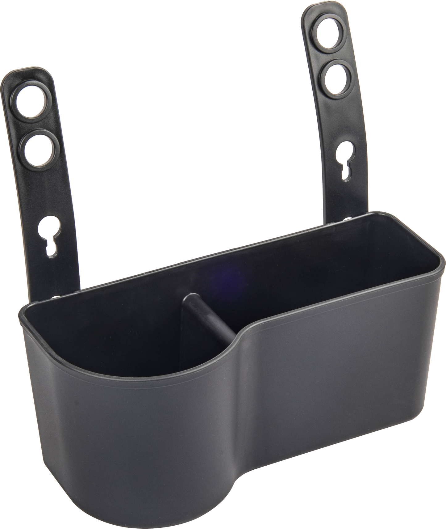 Potauto Universal Drink Cup Hanging Holder | Dual Pocket Snack and Bottle Organizer | Seat Back adjustable Hanger | Car Organizer and Accessories