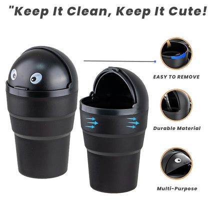 Leak-Proof Car Trash Bin for All Vehicle Types | Compact, Durable, and Stylish Design for Every Journey