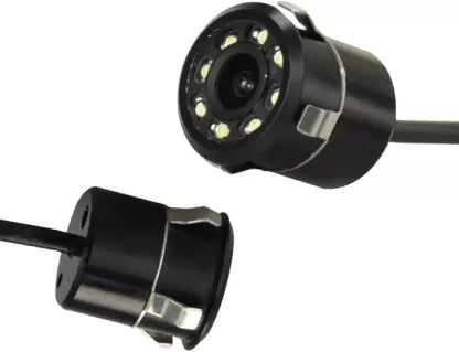 Potauto Car Reverse Backup Parking Camera LED Night-Vision HD Rear View Parking Camera for All Cars (Metal Body) 170 Degree Wide View - CPAACCCAMA006 - VTL WORLD