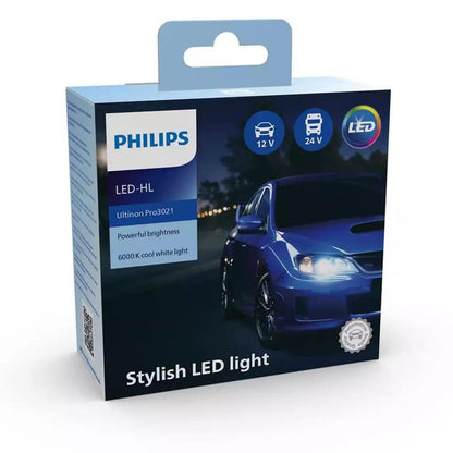Philips Led Headlight Bulb for All Base Models For Car, SUV, Hatchback and Sedan - VTL WORLD